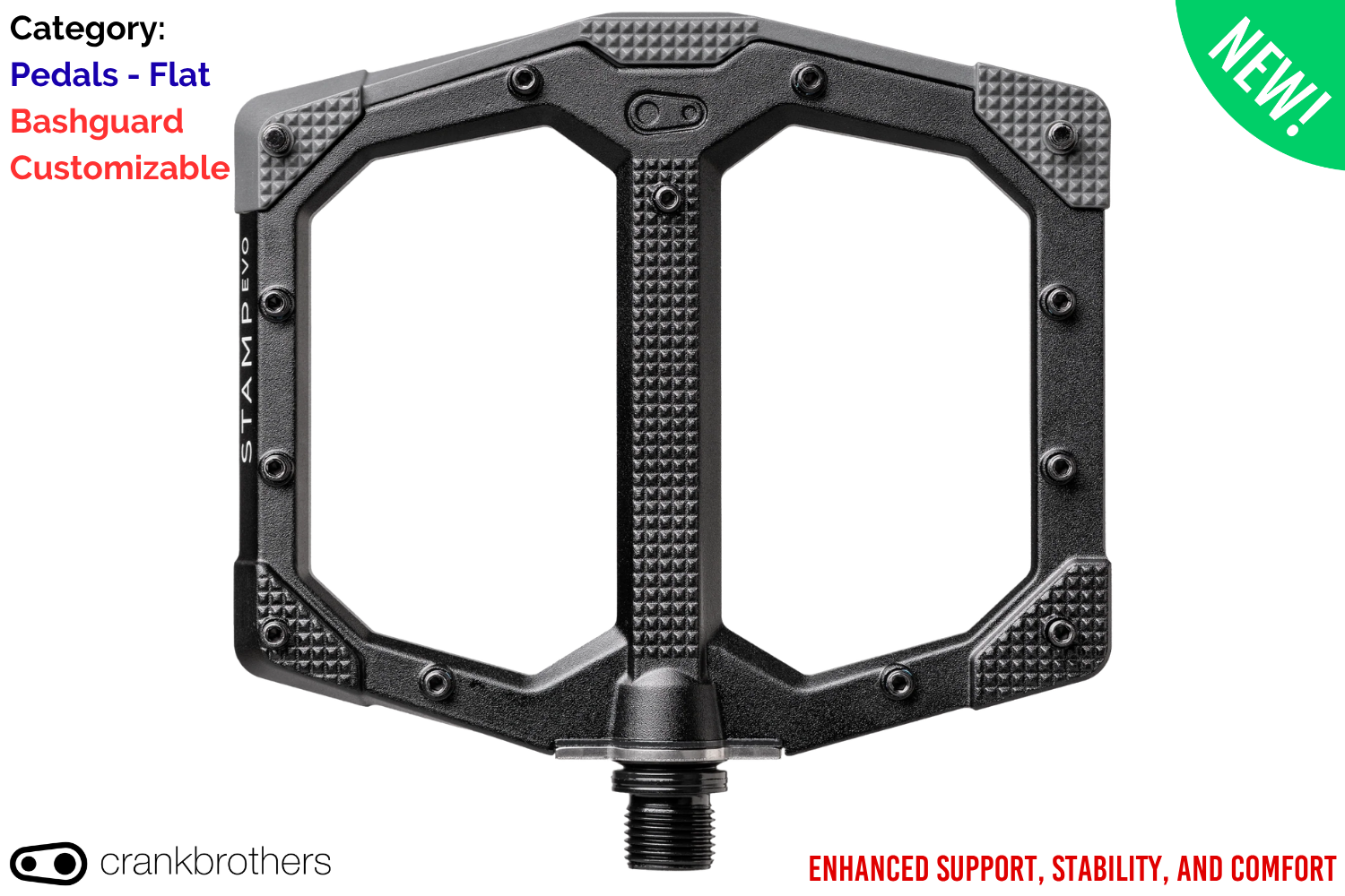 Crankbrothers Stamp 7 - Small - High Polish | Hup Leong Company